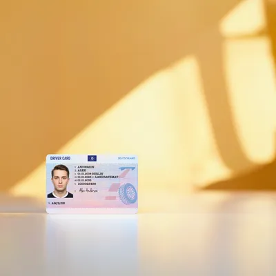 Germany Driver's License — novelty ID card