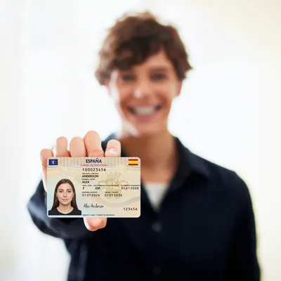 Spain Identity Card — novelty ID card